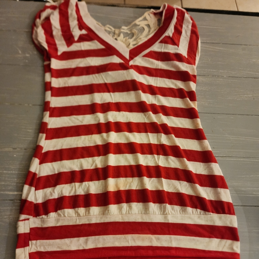 LARGE ORANGE STRIPED